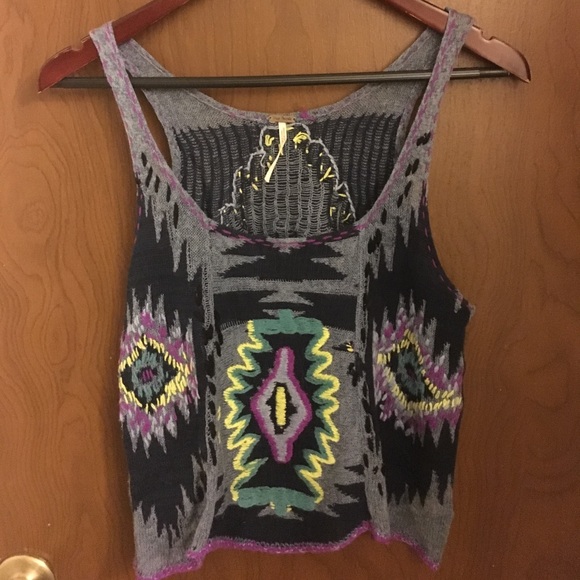 FP Crystallized Crochet Crop Top - Picture 7 of 12